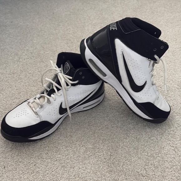 Vintage Nike Air Dream Black and White High Tops Size 11 - Picture 2 of 8
